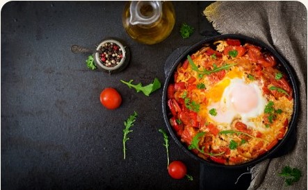 البيض على الطريقة التركية